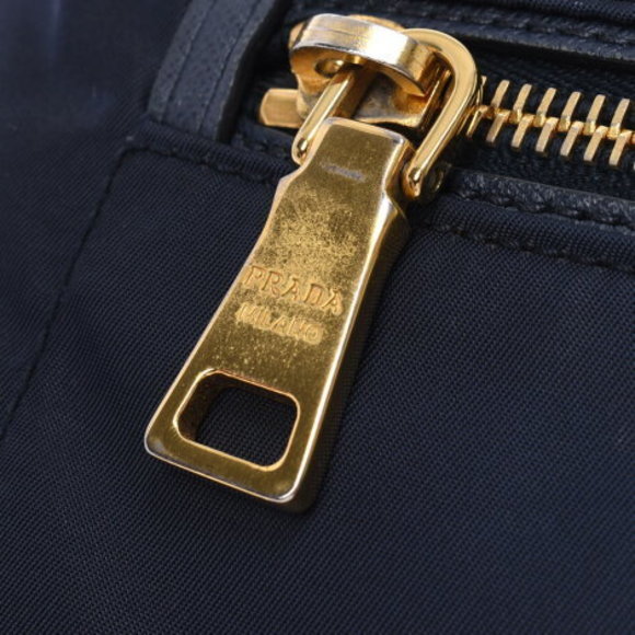 PRADA Navy Blue Nylon Shoulder Bag - Picture 7 of 12